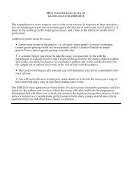 Comprehensive exam and dissertation services