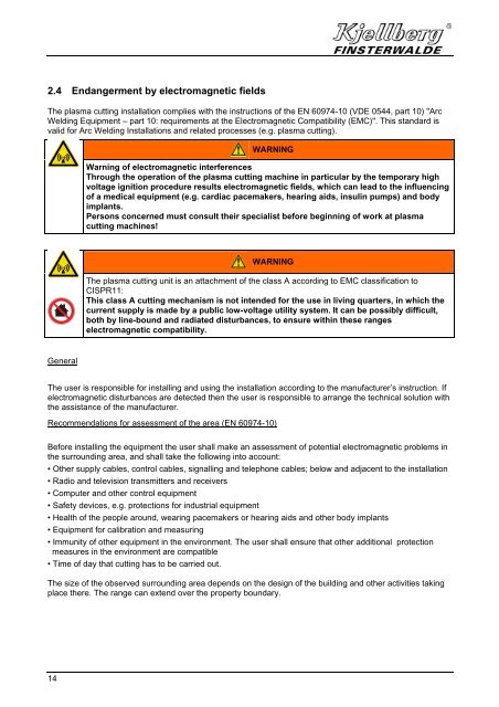 Instruction manual - Walsh Engineering Supplies