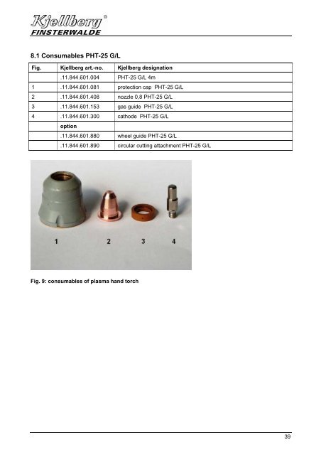 Instruction manual - Walsh Engineering Supplies