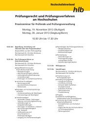 PrÃ¼fungsrecht und PrÃ¼fungsverfahren an Hochschulen - Birnbaum ...