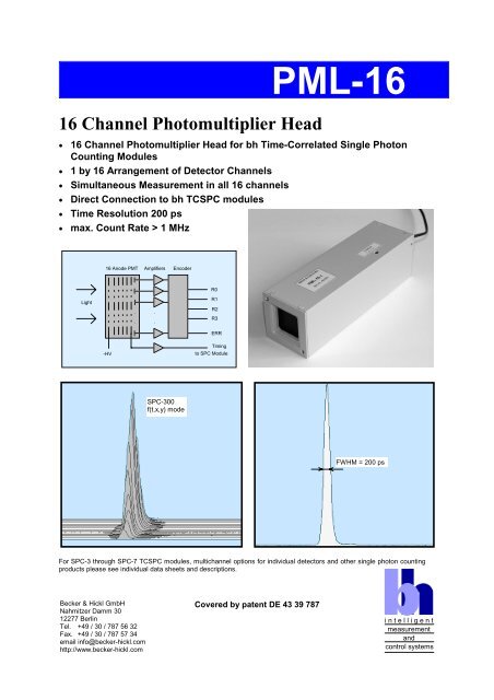 PML-16 - Becker & Hickl