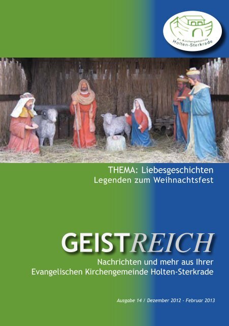 GeistReich 1/2013 - Evangelische Kirchengemeinde