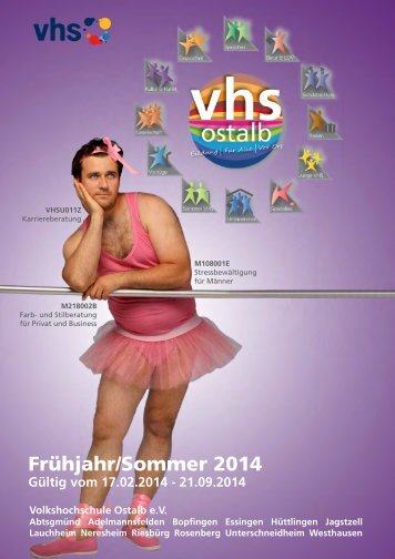 Frühjahr/Sommer 2014 - VHS Ostalb