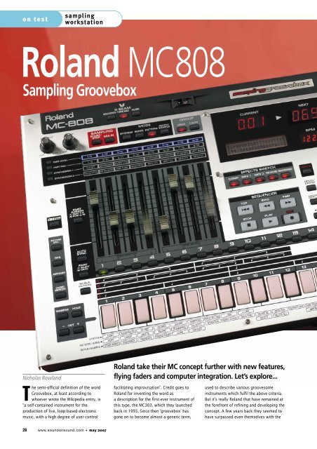 SOS review the MC-808.pdf - Roland UK