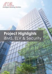 Project Highlights iBMS, ELV & Security - ATAL Building Services