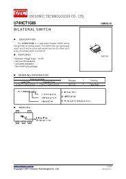 unisonic technologies co., ltd u74hct1g66