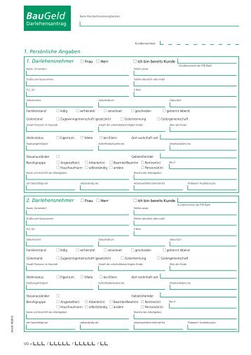 BauGeld - PSD Bank Rhein-Ruhr eG