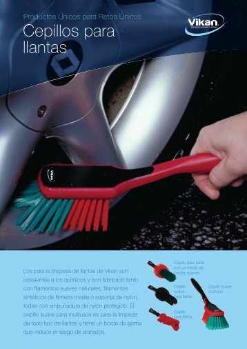 Cepillos para llantas Product sheet - Vikan