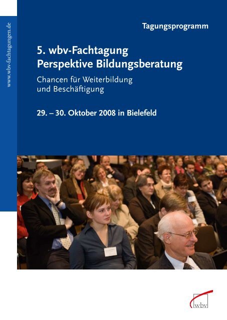 5. wbv-Fachtagung Perspektive Bildungsberatung - Petersheim