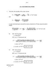 WATCH OUT!! Ï = r LNâ4 IDLE MIND SOLUTIONS 1. To do this, the ...