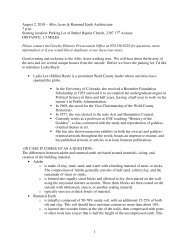 2011 Subject Index to Greeley Tribune - City of Greeley