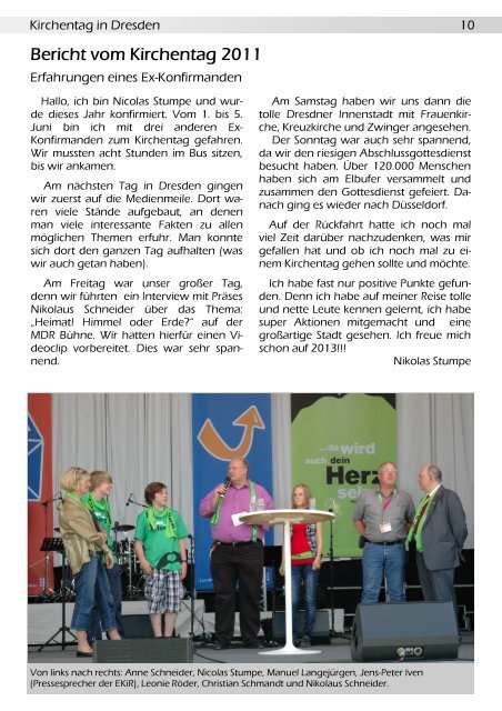 Gemeindefest - Evangelische Klarenbach-Kirchengemeinde