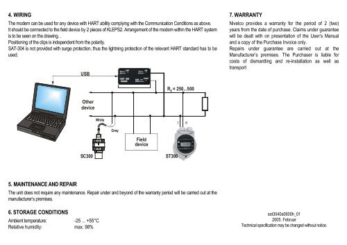 EView HART software - Nivelco Process Control Co., Inc.