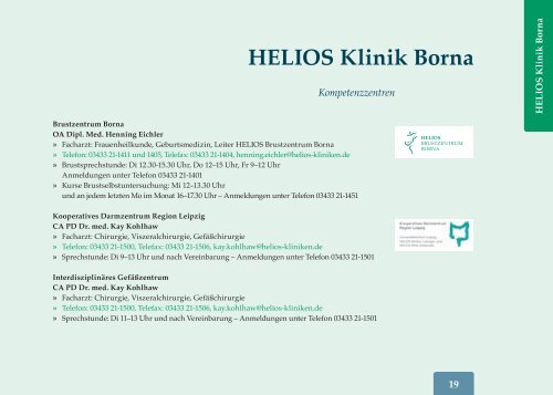 HELIOS Klinik Borna - HELIOS Kliniken GmbH