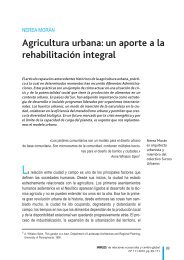 Agricultura urbana: un aporte a la rehabilitación integral