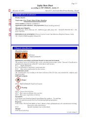 Safety Data Sheet - Micerium SpA