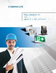 Full Range Emergency Lighting Solutions