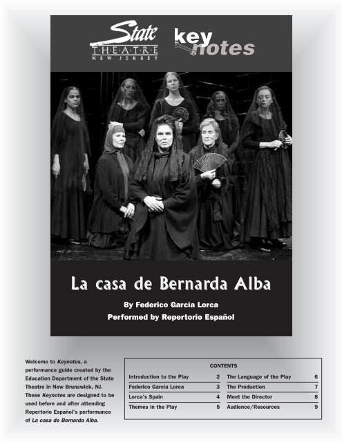 Bernarda Alba.qxd - State Theatre