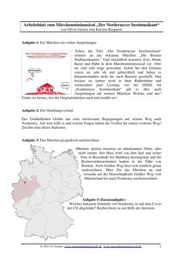 Der Norderneyer Inselmusikant - maerchenpaedagogik.de