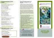 Information brochure on Confirmatory Testing - University of Pretoria