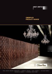 oberflex product range - Abet LTD