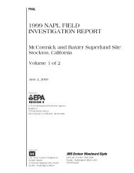 1999 NAPL FIELD INVESTIGATION REPORT - Triad Resource ...