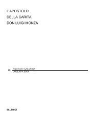 L'APOSTOLO DELLA CARITA' DON LUIGI MONZA - Beato Luigi ...