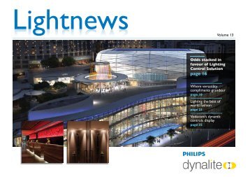 Lightnews Vol 13.pdf - Philips Lighting Controls
