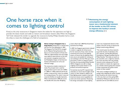 Lightnews Vol 13.pdf - Philips Lighting Controls