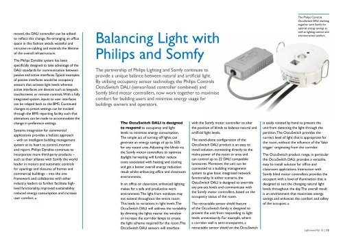 Lightnews Vol 13.pdf - Philips Lighting Controls