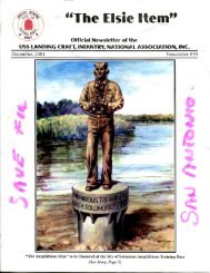 ''The Elsie item'' - USS Landing Craft Infantry National Association