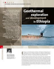 Geothermal in Ethiopia - brgm