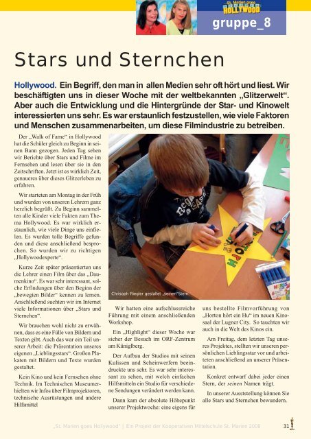 Die Zeitung zum Projekt als PDF-Download - St. Marien