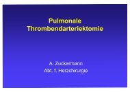 Pulmonale Thrombendarteriektomie