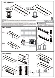 KALIS RECESSED - Intra lighting