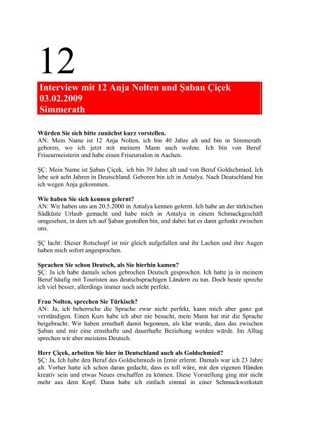 12 Anja Nolten Und Saban Cicek Berufskolleg Simmerath Stolberg