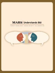 B&I Brochure - Mars Foodservices