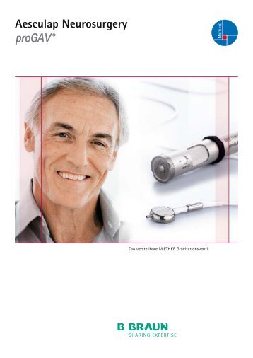 Aesculap Neurosurgery proGAV® - Miethke