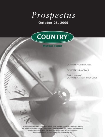 Prospectus - COUNTRY Financial