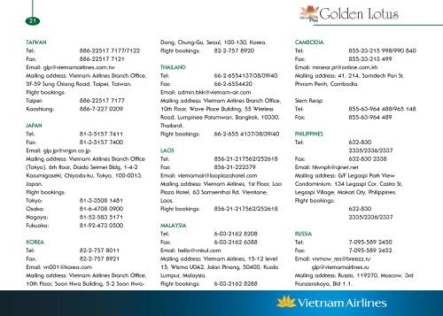 bonus miles for GLP members and SkyTeam FFP ... - Vietnam Airlines