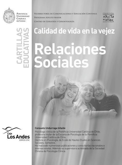 Relaciones Sociales - Programa Adulto Mayor UC - Pontificia ...