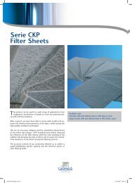 Serie CKP Filter Sheets - Gruppo Cordenons