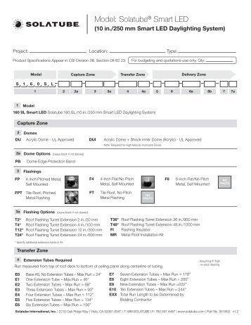 Model: SolatubeÂ® Smart LED