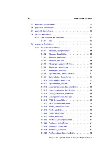 Dokumentation als PDF-Datei