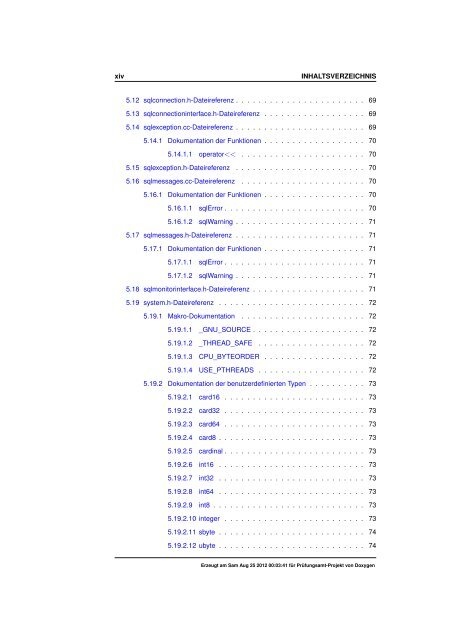 Dokumentation als PDF-Datei