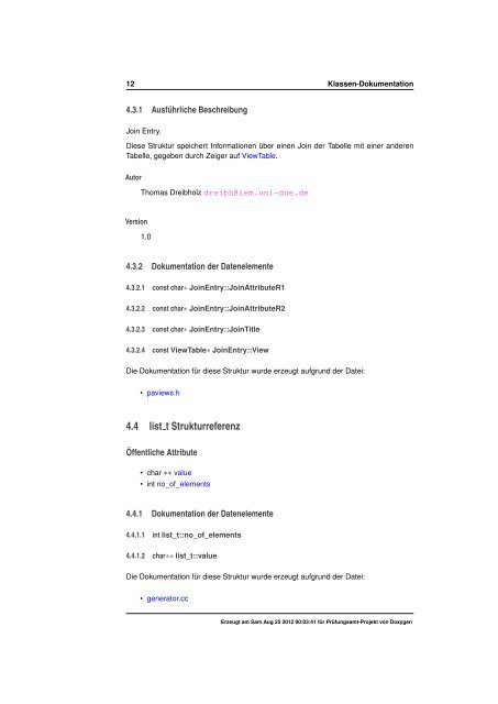 Dokumentation als PDF-Datei