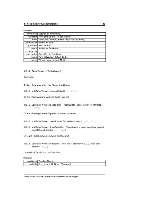 Dokumentation als PDF-Datei