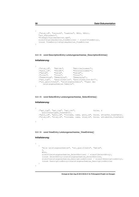 Dokumentation als PDF-Datei