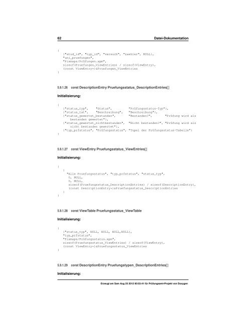 Dokumentation als PDF-Datei