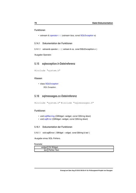 Dokumentation als PDF-Datei